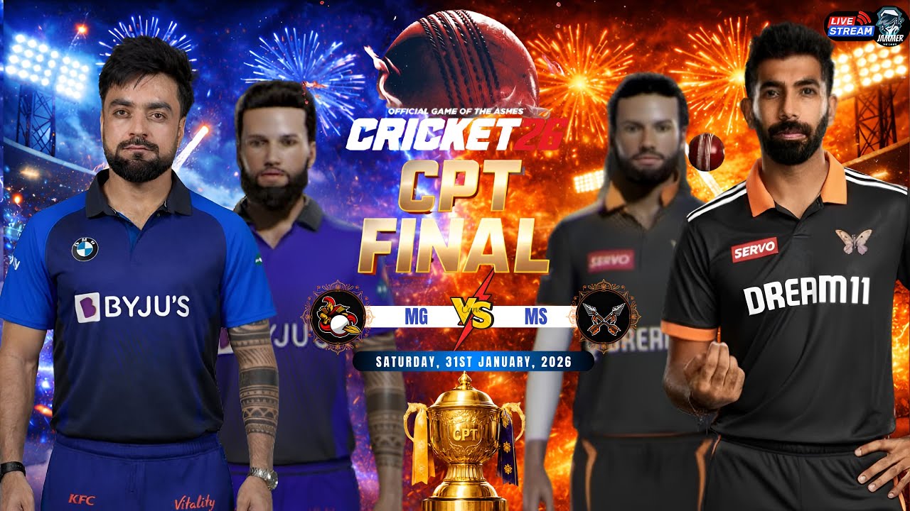 🔴 CPT SEASON 4 GRAND FINALE LIVE | KRISH GLADIATORS VS MANU STRIKERS LIVE