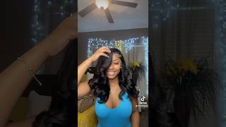 Deep Side Part Tutorial On This Hd Wig From Celie Hair