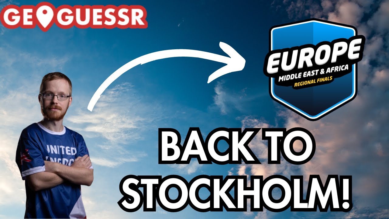 I'm Competing in the GeoGuessr Europe Regionals in Stockholm!