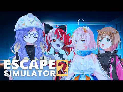 【Escape Simulator 2】"Team" Work.【hololive | moona】