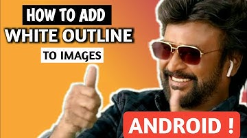 How to add outline to your images using pixellab | How to apply stroke to images | pixellab tutorial
