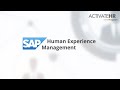 Activate HR SAP Human Experience Management