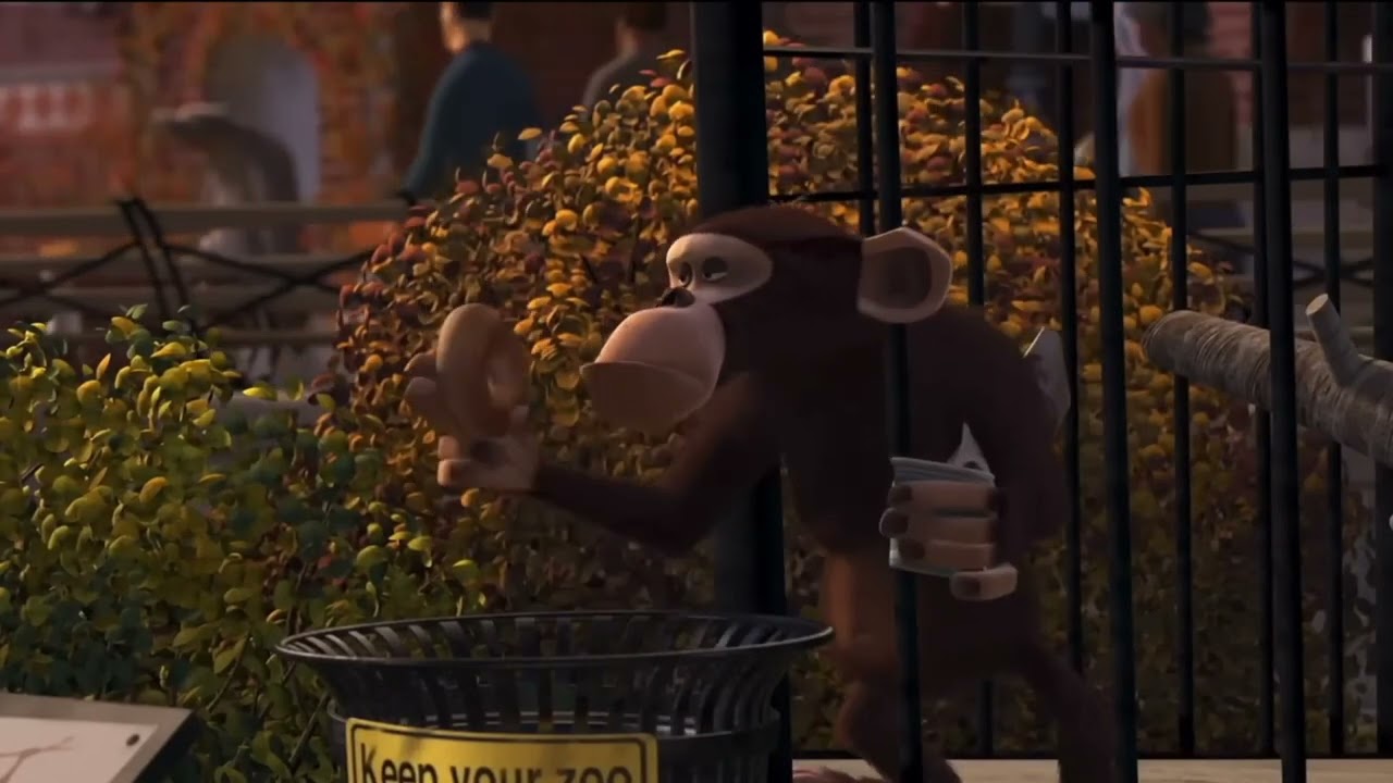 Phil wake up you f****** monkey! - Madagascar