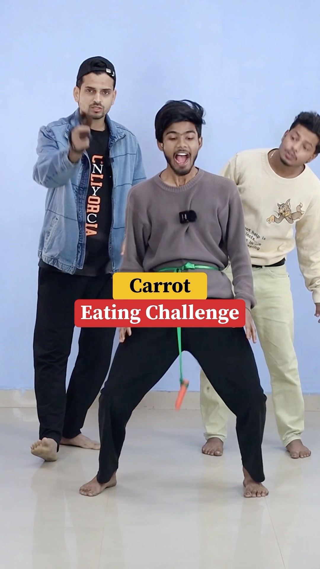 Carrot Eating Challenge? #shorts