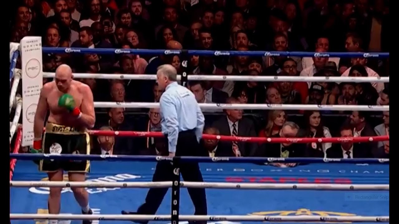 Tyson Fury Cheating Gloves Conspiracy Corner Zoomed