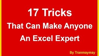 Best 17 Excel Tricks That Can Make Anyone An Excel Expert screenshot 4