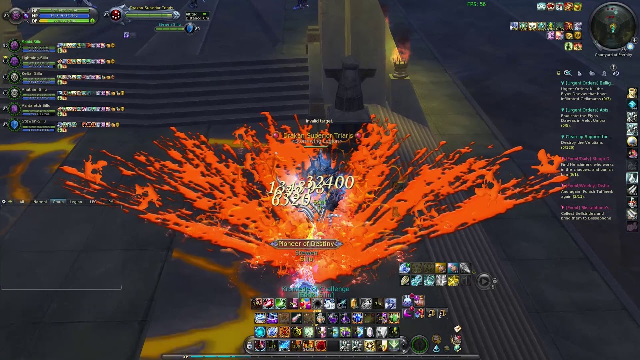 Aion 7.8 Beshmundir Temple  (Easy Mode) Fast Run
