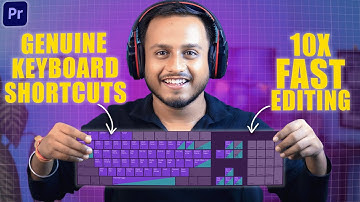 10 Genuine Keyboard Shortcuts every Premiere Pro user should know | Edit 10X Faster