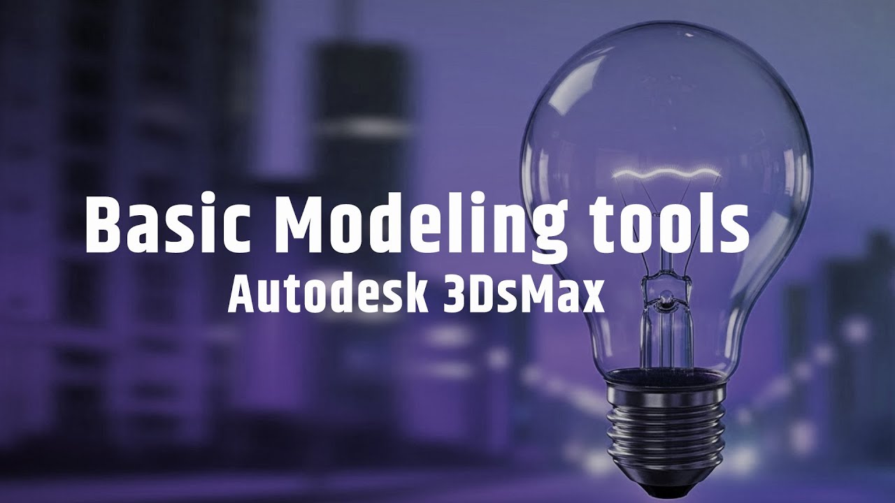 3ds Max Polygon Modeling for Beginners | Bulb Model Tutorial in Hindi