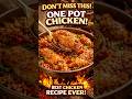 One Pot Chicken Recipe | No Fancy Skills Needed! Easy & Delicious #onepotchicken #easychickenrecipe
