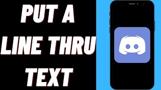 How To Put A Line Through Text On Discord On iPhone screenshot 4