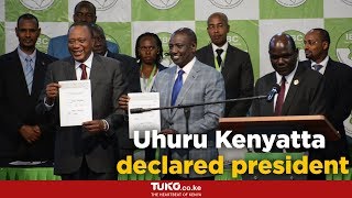 Uhuru Kenyatta's victory speech - Tano Tena