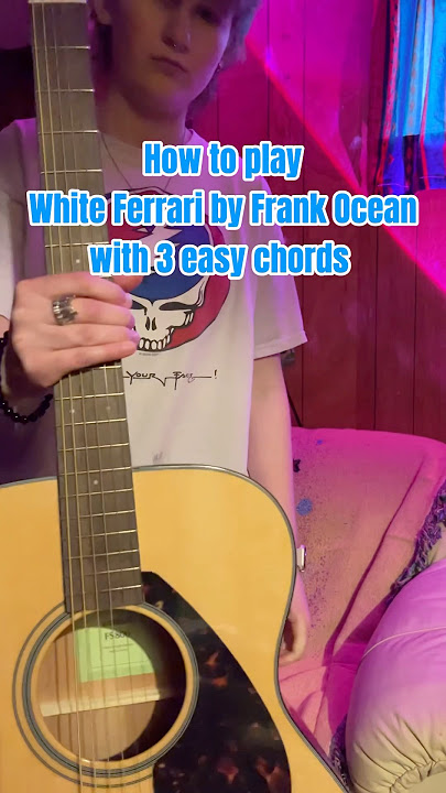 Download lagu How to play White Ferrari on guitar #guitar #acousticguitar #acousticcover #music #musician
