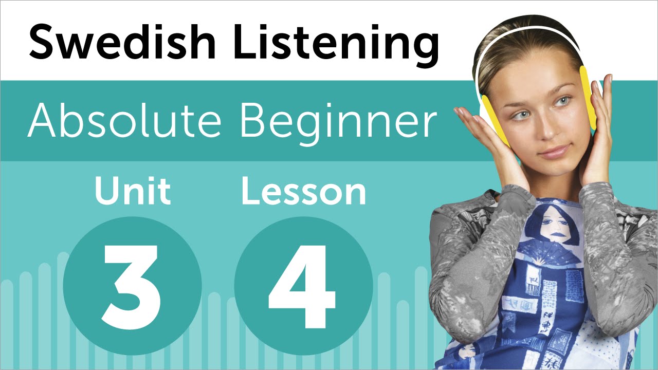 ⁣Swedish Listening Practice - Talking About Vacation Plans in Swedish