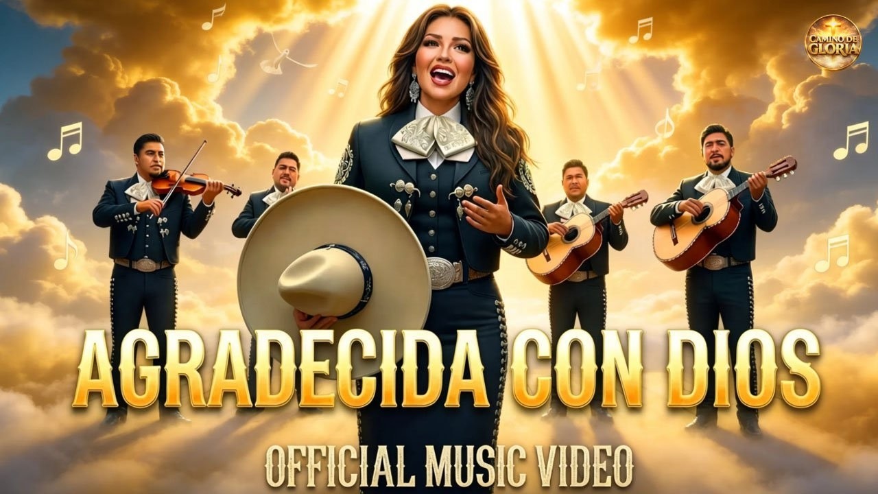 Agradecida con Dios: La canción más hermosa 2026🙏Mix Mariachi Cristiano Femenino 2026