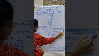 Class 8 ex 6.2 Question 1 part 1, 2, 3 &amp; 4 of NCERT#cube root by prime factorisation