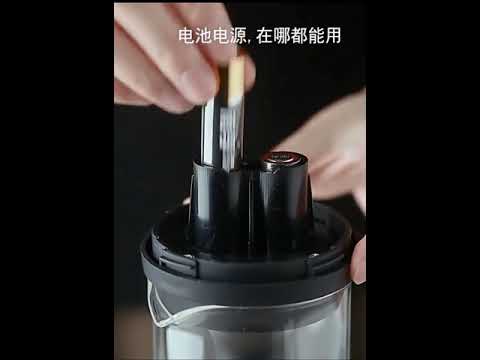 مضرب النسكافيه وينفع كمان للبيض والزبادي يعمل بالبطاريه وكمان معاه دورق زجاج