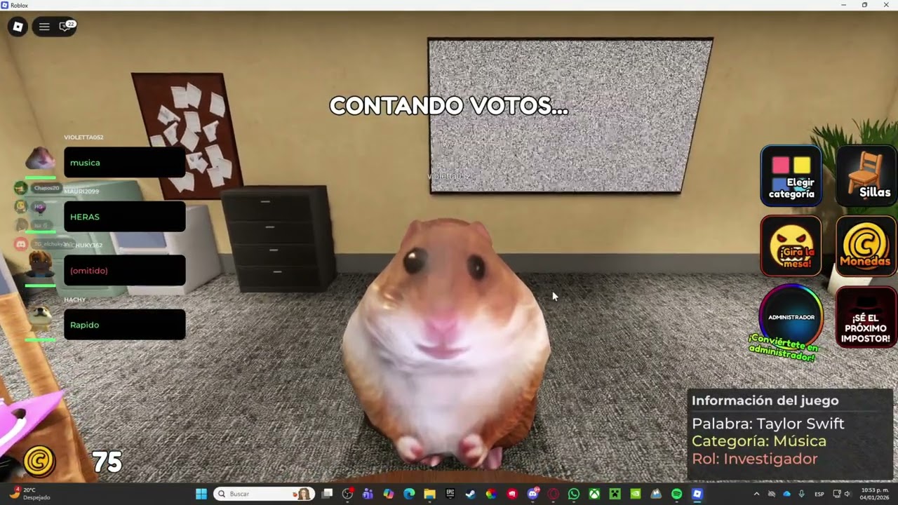 QUIEN ES EL IMPOSTOR?