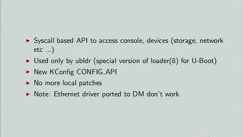 Emmanuel Vadot: FreeBSD ARM : Before Kernel - BSDCan 2017