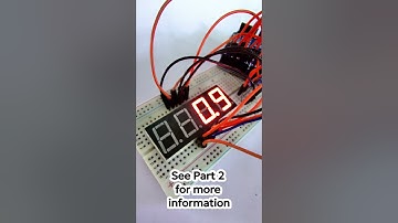 Make a Stopwatch using Seven Segment display and Arduino | Part 1 | #arduino