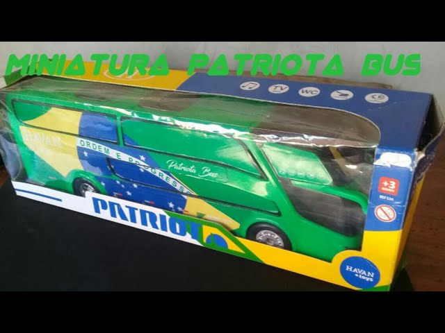 Ônibus Com 2 Andares Patriota Havan Toys - 524