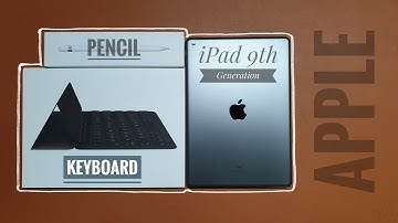 🍎 iPad 9th Generation + Apple Pencil + Apple Keyboard || Unboxing and First Impression