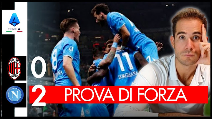 KVARATSKHELIA DEMOLISCE SAN SIRO | LUKAKU E’ UN GIGANTE | MILAN NAPOLI 0-2