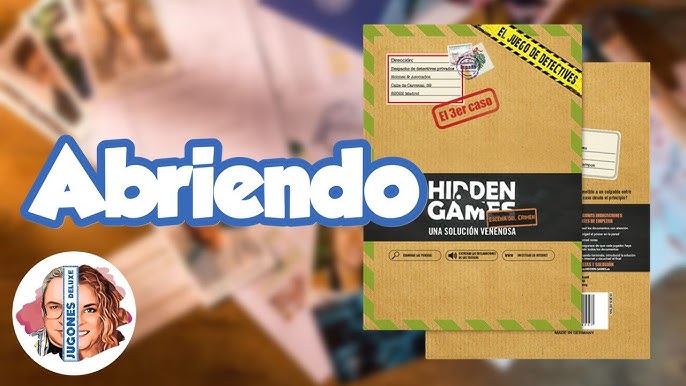 HIDDEN GAMES Escena del Crimen (España) 