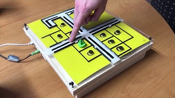 Interactive tactile map for visually impaired older adults: teaser