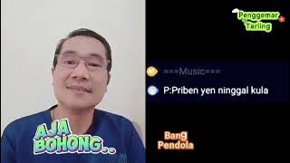 Tarling AJA BOHONG Duet bareng Bang Pendola (karaoke lirik, tanpa vokal wanita)