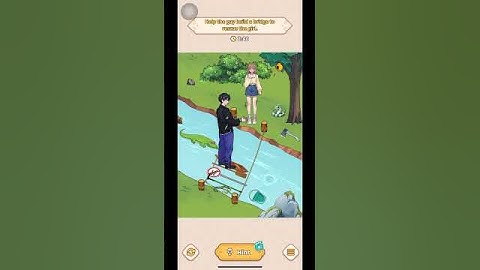 Brain puzzle tricky quest: Build Bridge Cross. #games #brainpuzzles #brainpuzzletrickyquest