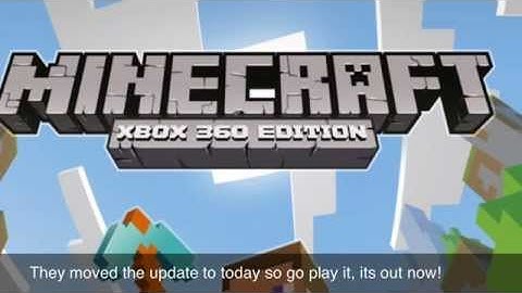 Minecraft Xbox 360 edition - TU9 IS RELEASED! GO PLAY IT NOW!