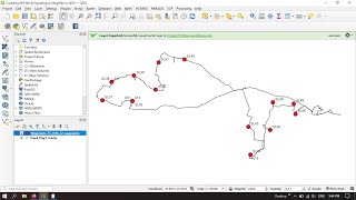 QGIS Tutorials 11: Importing GPS Data & Convert to Shapefile using QGIS | QGIS Beginners | GPX file screenshot 4