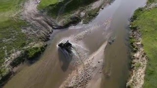 DJI Phantom 4 - Active Track test on Yamaha Viking 2016
