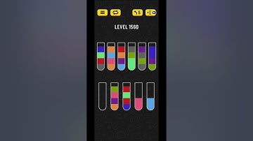 Water sort puzzle level 1560