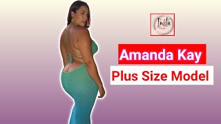 Amanda Kay 🇺🇸...| American Curvy Fashion Model | Plus Size Swimwear | Lifestyle, Wiki Biography2