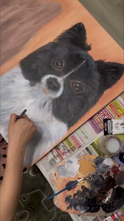 Картина #художник #картина #портрет #портретыназаказ #собака #собаки # ...