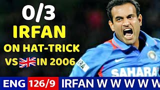 IRFAN PATHAN 0/3 Wickets 🔥 Vs ENGLND CHAMPION TROPHAY 2006  | India vs England W W W😱🔥