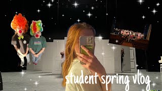 видеодневник: студенческая весна 2024, репетиции и обычная жизнь студента 🫂