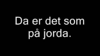 Video thumbnail of "Postgirobygget - Sommer på jorda (Lyrics)"