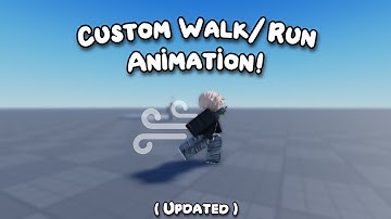 (Updated) How To Make Custom Walking/Running Animation In Roblox Studio!