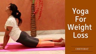 Yoga for Weight Loss: 20 Minute Fat Burning Yoga Workout | Easy Yoga For Beginners #ChetChat