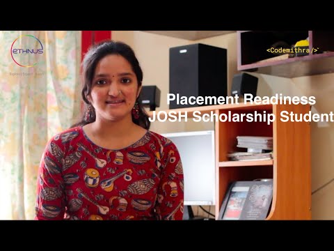Ethnus Codemithra JOSH Scholarship Test - A testimonial from a student