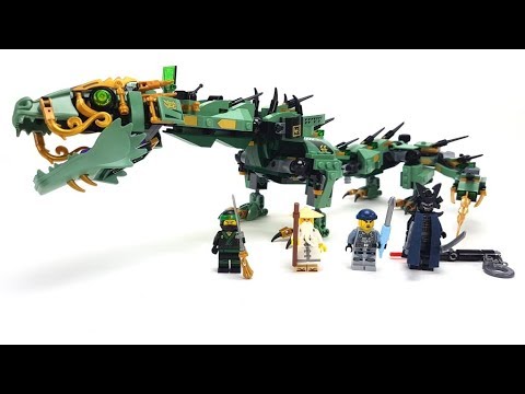 The Lego Ninjago Movie Set 70612 Mech Drache Des Grunen Ninja Unboxing Review Deutsch Youtube