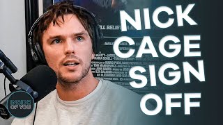 Nicholas Hoult shares his experience working with Nicholas Cage on 2 different films