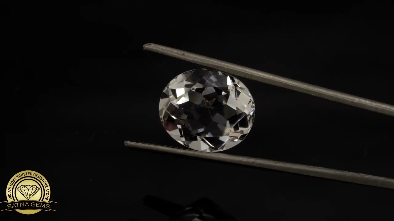 Crystal Stone 5.70 Carat - 6.26 Ratti Sphatik 4 Product video for Crystal Stone 5.70 Carat - 6.26 Ratti Sphatik