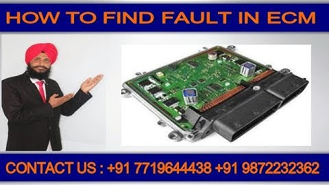 HOW TO FIND FAULTS IN ECM |  ECM REPAIR EXPERT | JOIN US : 8872646155