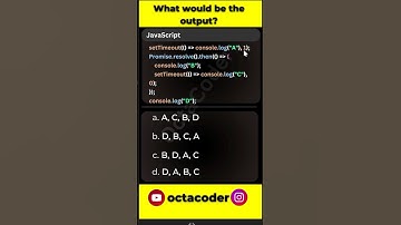 Javascript quiz #34 what would be the output? #softwareengineer #quiz #javascriptmcqs #python