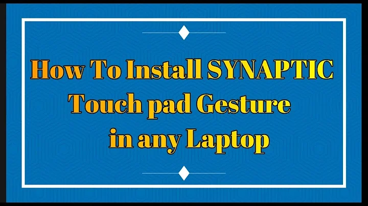 How to Install Synaptic Touchpad driver on Windows 10 | With Download link