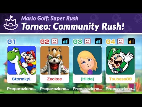 Torneo Mario Golf: Community Rush - con Hilda Namida e Nintendo Player